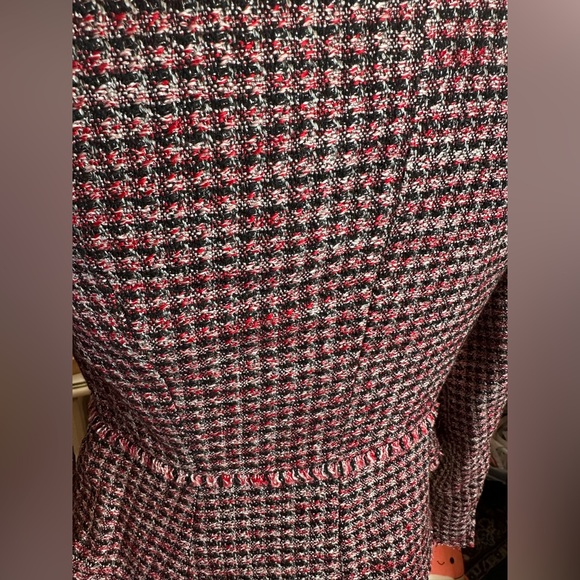 WHBM holiday blazer, 00, NWOT - Picture 3 of 5